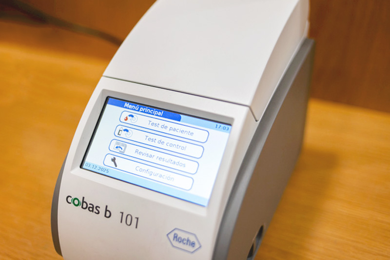 analíticas: análisis y test rápidos